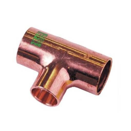 Picture of 1.1/8" x 1.1/8" x 3/4" K65 Copper Reducing Tee