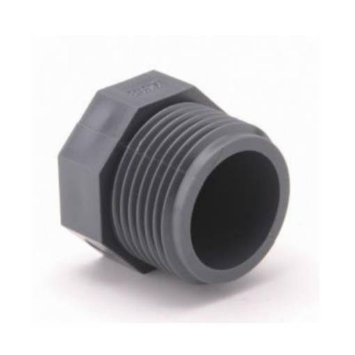 Picture of 1/2" PVC Threaded Plug TAF