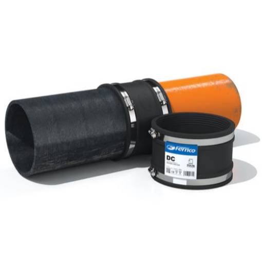 Picture of 100mm - 115mm Fernco Drain Coupling