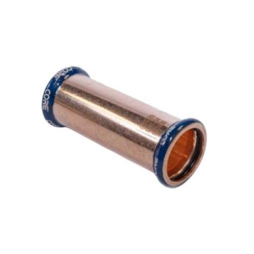 Picture of 15mm CORE Copper Press Slip Coupling WRAS