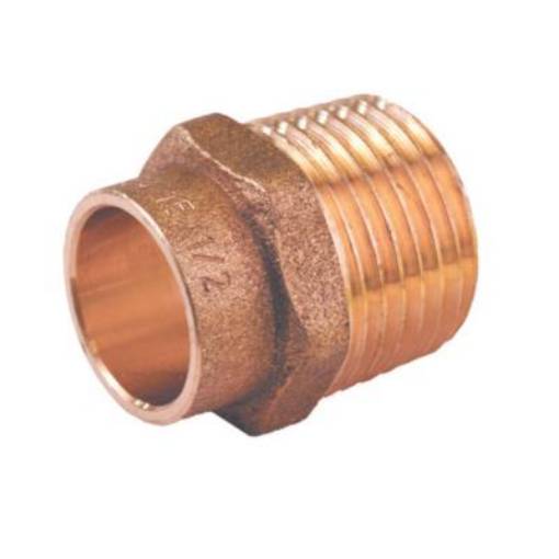 Picture of 15x1/2" CORE Endfeed Cu x Mi Adaptor