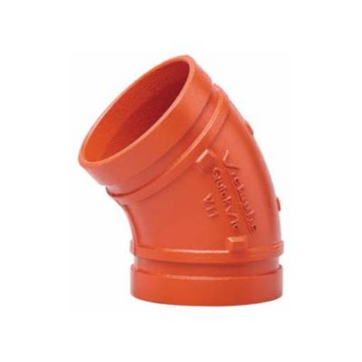 Picture of 2 1/2"/76.1mm Victaulic Elbow 45 Deg Style V11M