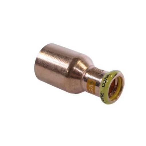 Picture of 22 x 15 CORE Copper Press Reducer *GAS*