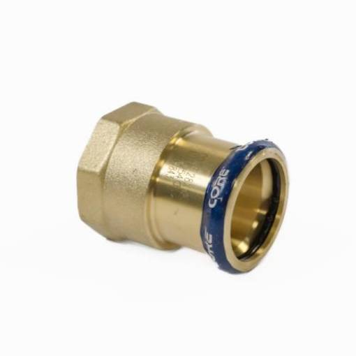 Picture of 22 x 3/4" CORE Copper Press Female Iron Adaptor WRAS