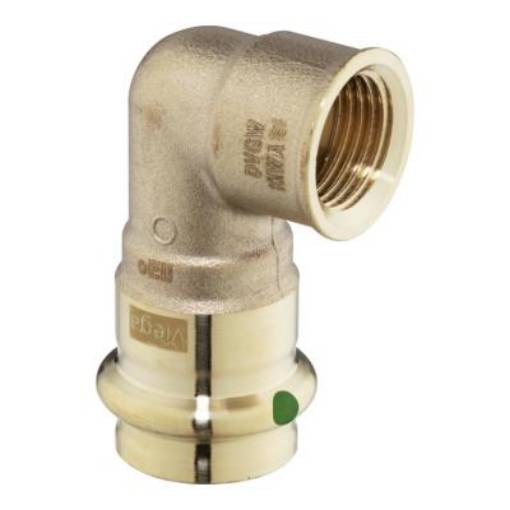 Picture of 22mmx3/4" Profipress F/I Adaptor Elbow 90Deg 2214.2
