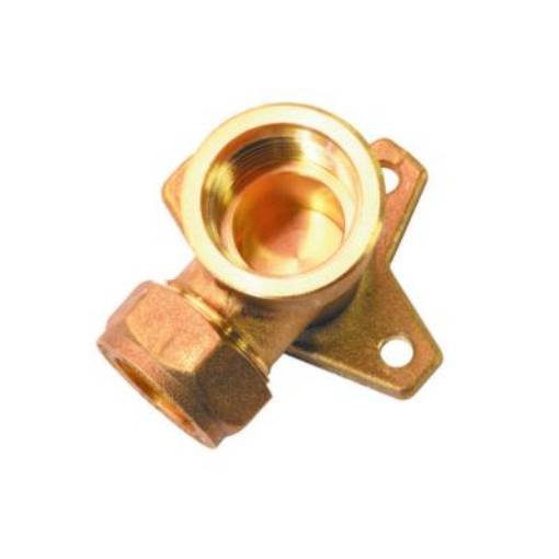 Picture of 22x3/4" CORE Compression Backplate Elbow DZR 917W