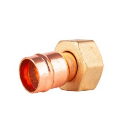 Picture of 22x3/4" CORE Solder Ring Str Tap Connector LF62