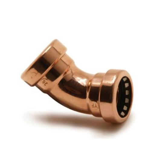 Picture of 28mm Tectite Sprint 45dg Elbow TT21