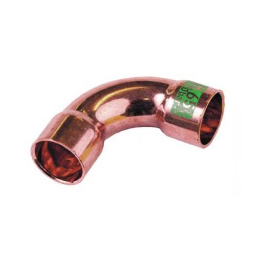 Picture of 3/4" K65 Copper 90Deg Long Radius Elbow