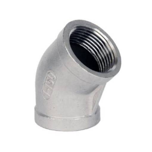 Picture of 3/4" Stainless 316 Elbow 45