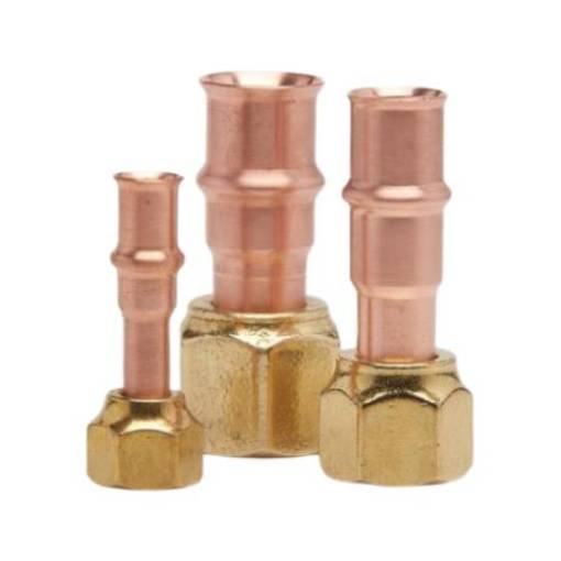 Picture of 3/8" RL-SBS Press SAE Flare Adaptor AC