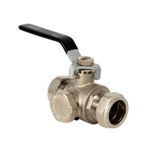 Picture of 35mm Inta Ball Valve c/w 500 Micron Filter Cartridge