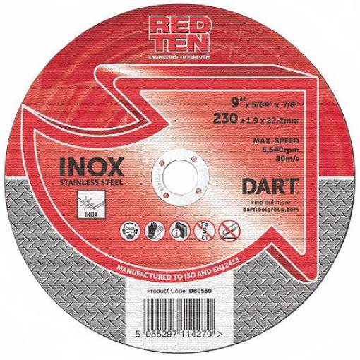 Picture of 4 1/2" x 1mm Metal Slitting Disc