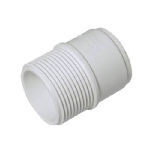 Picture of 40mm ABS Waste Male Iron Coupling White