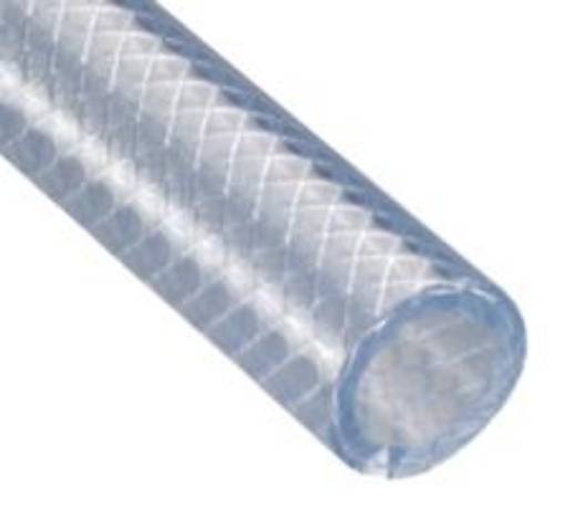 Picture of 40nb Braided Transparent PVC Hose (Full Coil = 30m)