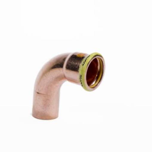 Picture of 42mm CORE Copper Press 90 Elbow M/F *GAS*