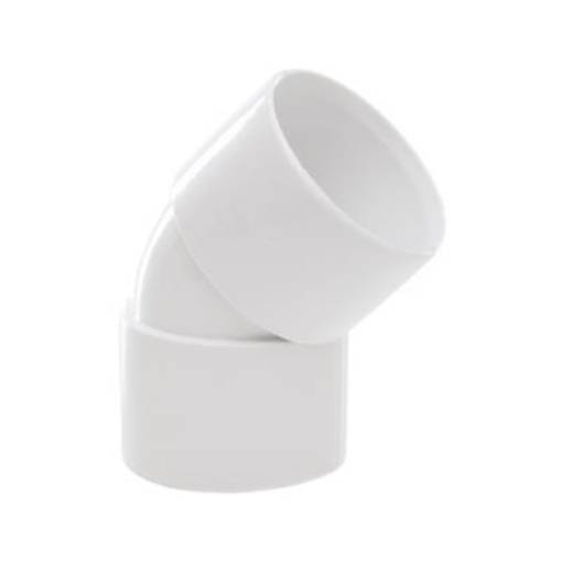 Picture of 50mm 45 dg S/Weld Waste Obtuse Bend