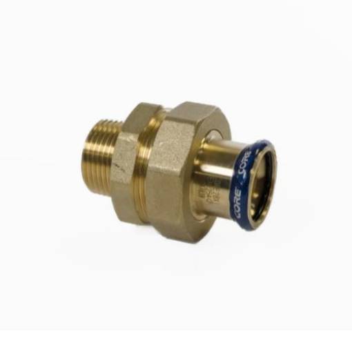 Picture of 54 x 2" CORE Copper Press Male Union Adaptor WRAS