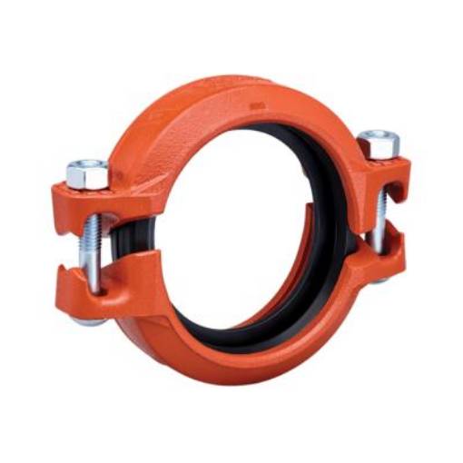 Picture of 6"/165.1mm Victaulic QuickVic Rigid Coupling Style 107V