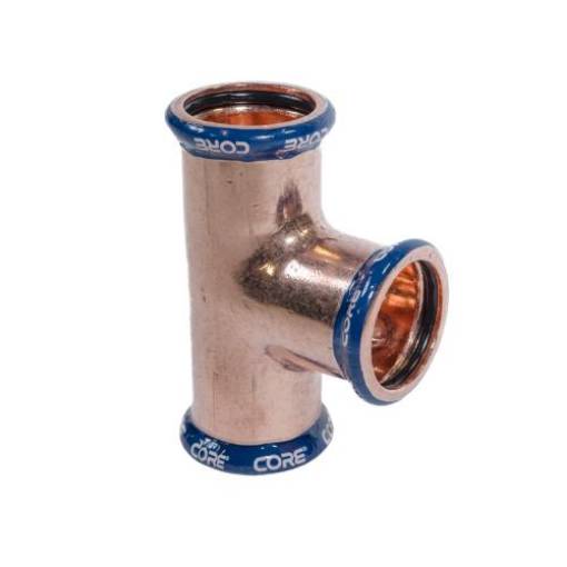 Picture of 67mm CORE Copper Press Equal Tee WRAS