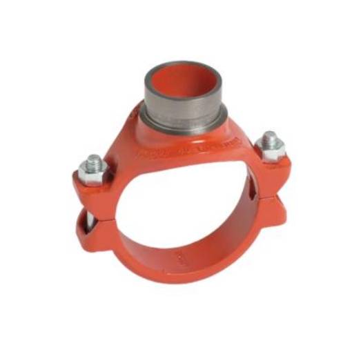 Picture of 88.9 x 33.7 Style 920N Mechanical-T Red EPDM BSPT