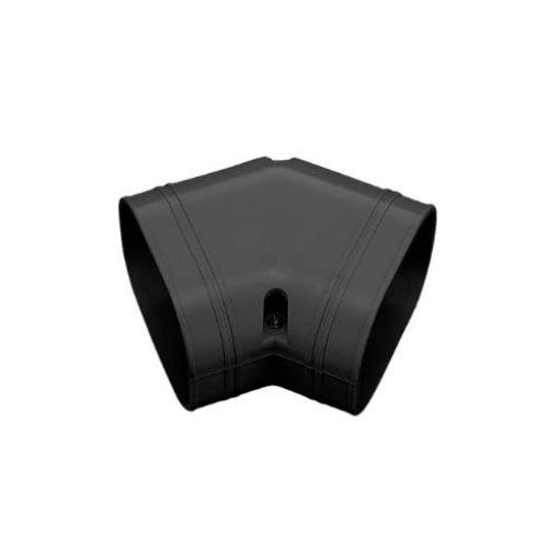 Picture of Inaba Denko 75mm 45Deg Flat Bend - Anthracite Grey