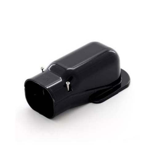 Picture of Inaba Denko 75mm Wall Cover - Black