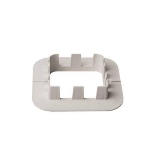 Picture of SpeediChannel (BBJ) Trunking Ivory 105mm Flat Rosette