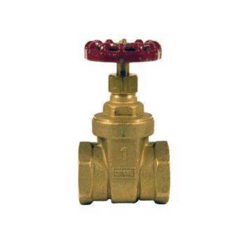 Picture of 15nb Crane Brass Gate Valve W/H D156