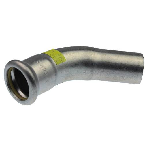 Picture of 35mm Xpress S/Steel *Gas* M/F 45dg Elbow