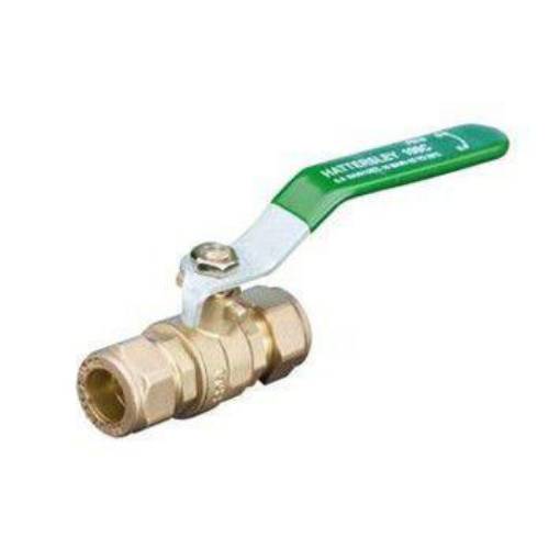 Picture of 28mm Hatts 100C Compression Ball Valve