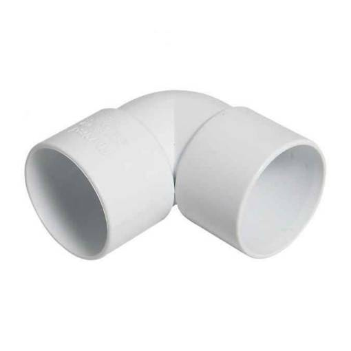 Picture of 50mm ABS Waste 90 Deg Bend White