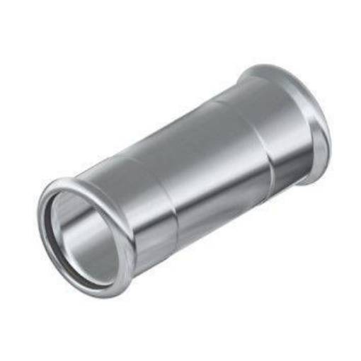 Picture of 15mm 316L Stainless *GAS* Press Slip Coupler 2