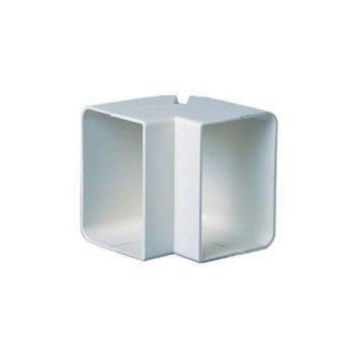 Picture of SpeediChannel (BBJ) Trunking White 105mm External Elbow