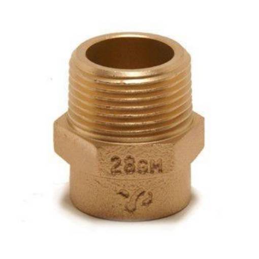 Picture of 15x1/2" Yorks Cu x Mi Adaptor YP3