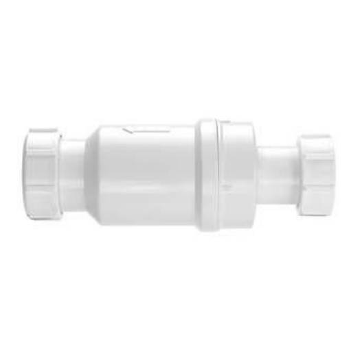 Picture of 1 1/4" McAlpine Macvalve Self Closing Waste Valve c/w Tundish Adaptor