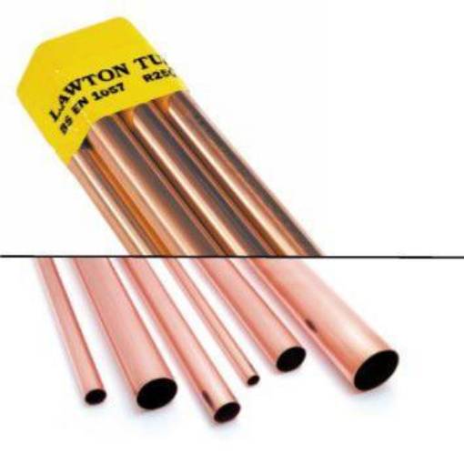 Picture of 133mm Copper Tube To EN1057 (3mt Lengths)