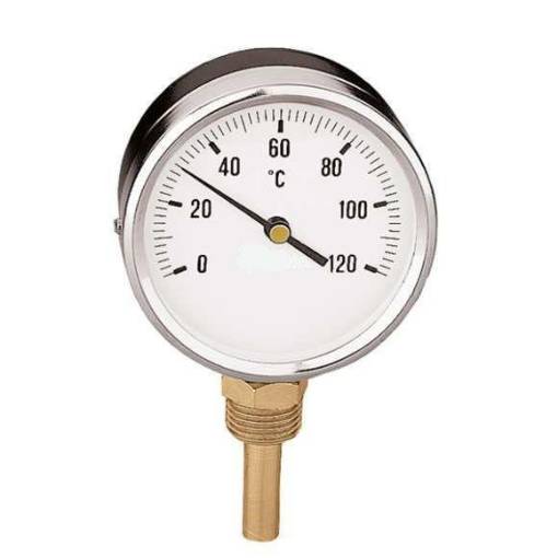Picture of 4"Dial -30+50C&F 63mm Bottom Entry Pocket Thermometer