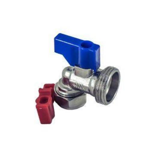 Picture of 15x3/4" CORE Angled Washing Machine Tap WRAS 