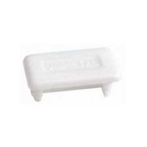 Picture of 41x21 CORE PVC Channel End Cap GB2221 * WHITE *