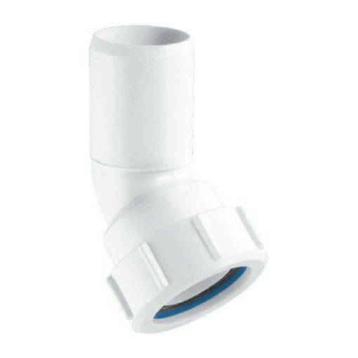 Picture of 1 1/4" McAlpine Multifit x Plain End Bend 45 MS20L