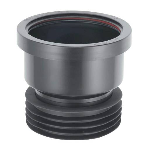 Picture of 4"/110mm McAlpine Drain Adaptor Black DC1-BL