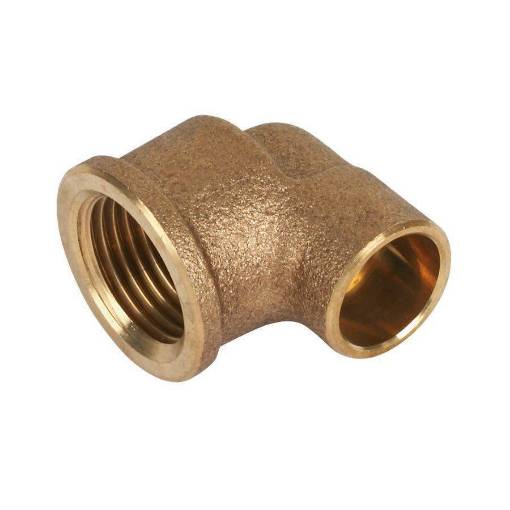 Picture of 15x1/2" CORE Endfeed Cu x Fi Elbow