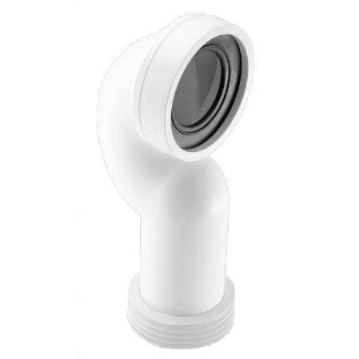 Picture of 4" 90 Spacesaving WC Connector WC-CONQ
