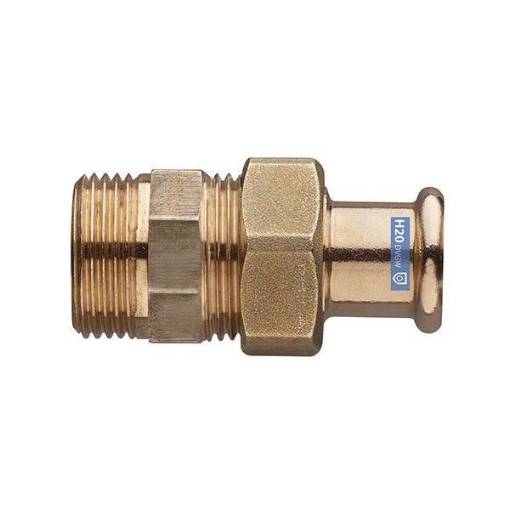 Picture of 42 x 1.1/2" Copper Press Male Union Adaptor 8341 WRAS