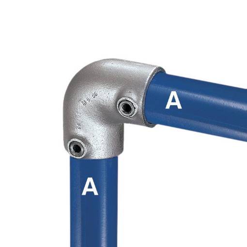 Picture of 15-5 Galv Kee Klamp - 90Deg Elbow