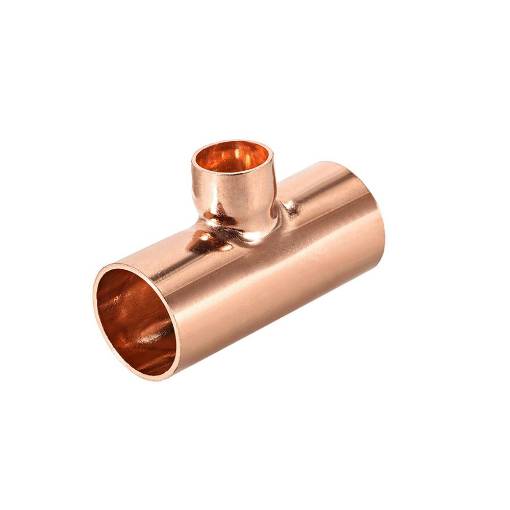Picture of 1 3/8"x1 3/8"x1 1/8" Copper Refrigeration Tee
