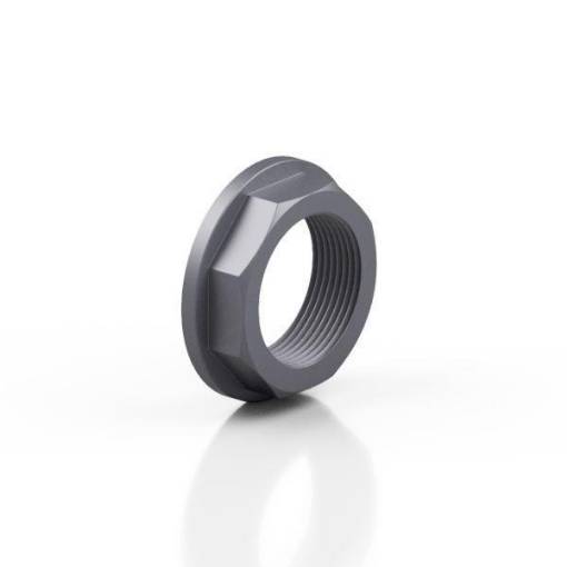 Picture of 1/2" PVC Threaded Back Nut NUF