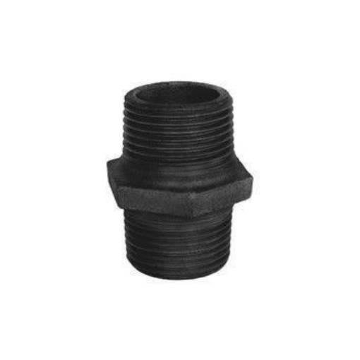 Picture of 32nb Blk Mall Hex Nipple 144