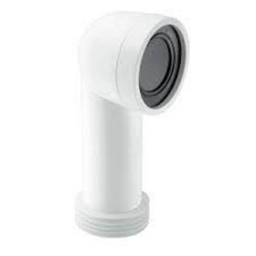 Picture of 4" WC Conn Assy ( 90 Deg) White